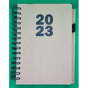 AGENDA 2023 DIARIA EXECUTIVA WIRE-O ECOLOGICA