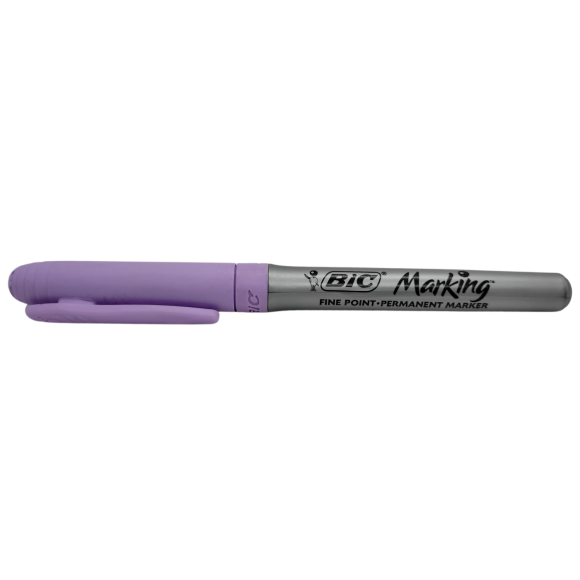 MARCADOR PERMANENTE MARKING 1.1MM LILAS PASTEL