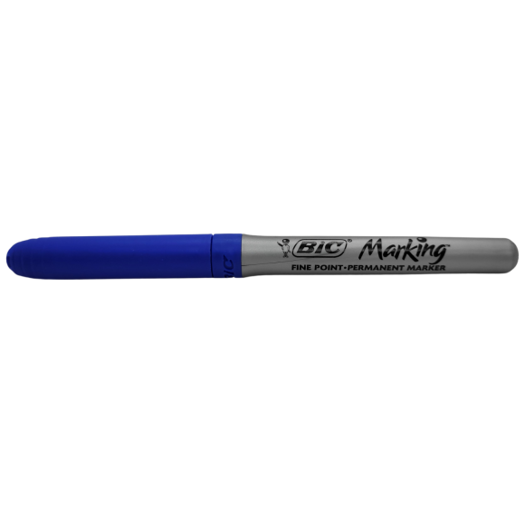 MARCADOR PERMANENTE MARKING 1.1MM AZUL