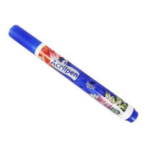 CANETA TECIDO AZUL TURQUESA ACRILPEN