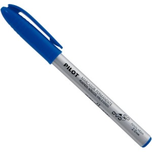 MARCADOR PERMANENTE CD/DVD 2.0MM AZUL