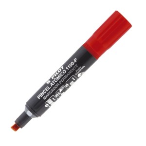 MARCADOR PERMANENTE 1100P VERMELHO PINCEL ATOMICO RECARREGAVEL