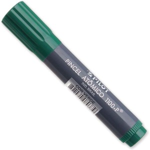MARCADOR PERMANENTE 1100P VERDE PINCEL ATOMICO