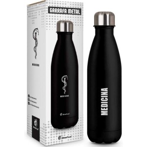 GARRAFA TERMICA METAL NEO CURSO 500ML - MEDICINA