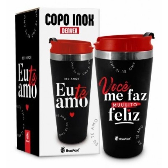 COPO TERMICO EMBORRACHADO - MEU AMOR TE AMO