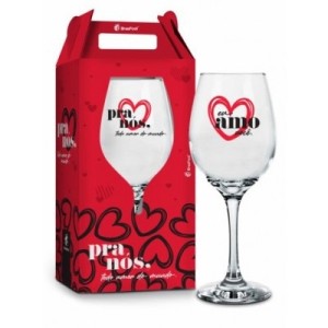 TAÇA VINHO - PRA NÓS AMOR DO MUNDO