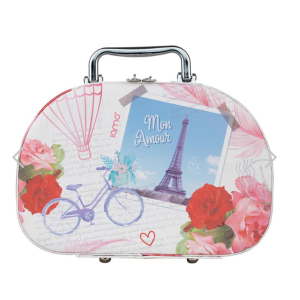 FRASQUEIRA PARIS M- MALETA DE MAQUIAGEM-PVC