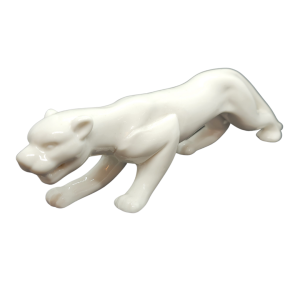 ENFEITE LEOPARDO BRANCO