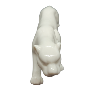 ENFEITE LEOPARDO BRANCO