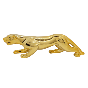 ENFEITE LEOPARDO DOURADO