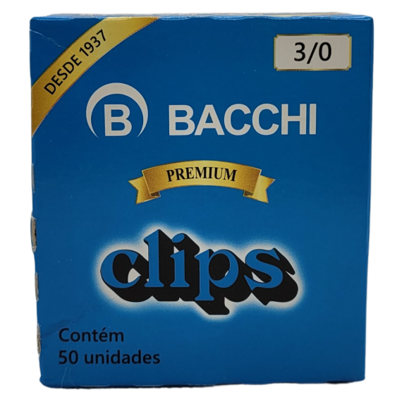 CLIPS 3/0 GALVANIZADO C/50 UN PREMIUM