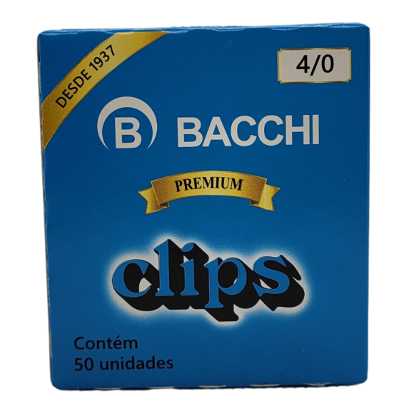 CLIPS 4/0 GALVANIZADO C/50 UN PREMIUM
