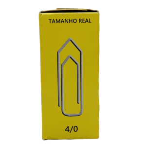 CLIPS 4/0 GALVANIZADO C/50 UN LINHA LEVE