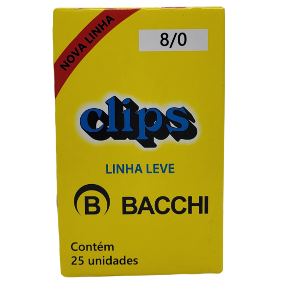 CLIPS 8/0 GALVANIZADO C/25 UN