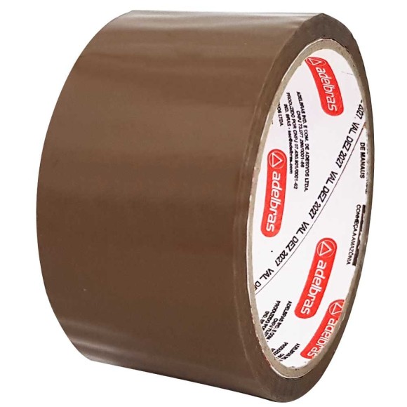 FITA EMPACOTAMENTO 48MMX40M MARROM
