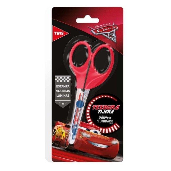 TESOURA CARROS 13CM