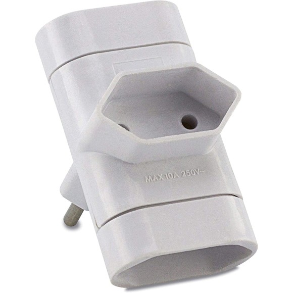 ADAPTADOR PARA TOMADA PINO MULTIPLICADOR BIPOLAR FORCE LINE